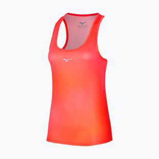 Women's running tank top Mizuno Impulse Core Graphic Tank nasturtium