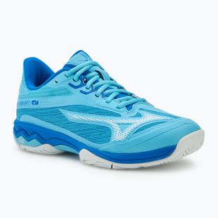 Women's tennis shoes Mizuno Wave Exceed Light 2 AC river blue/white/mugen blue
