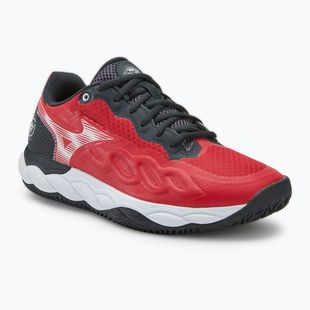 Mizuno Wave Enforce Court Padel shoes salsa/white/vulcan