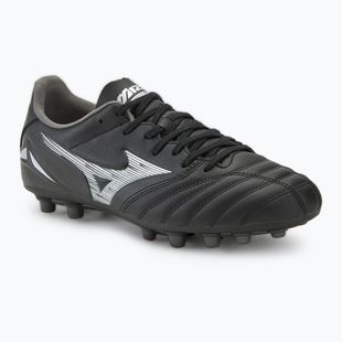 Men's Mizuno Morelia Neo IV Pro AG black/galaxy silver football boots