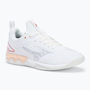 Women's volleyball shoes Mizuno Wave Luminous 3 white/aleutian/cloud pink