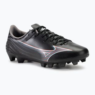 Men's football boots Mizuno α Select FG black/ignition red/801 c