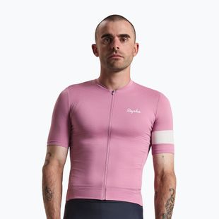 Men's cycling shirt Rapha Core Lightweight Jersey dusty mauve/white