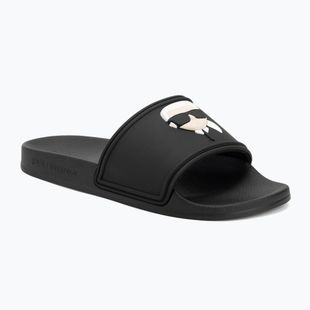 KARL LAGERFELD women's flip-flops Kondo 2.0 NFT black rubber