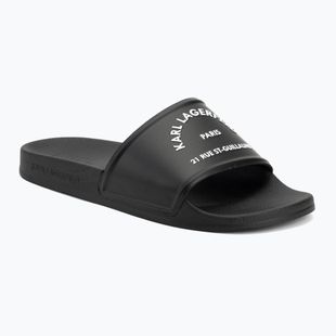 KARL LAGERFELD women's flip-flops Kondo 2.0 Maison black rubber