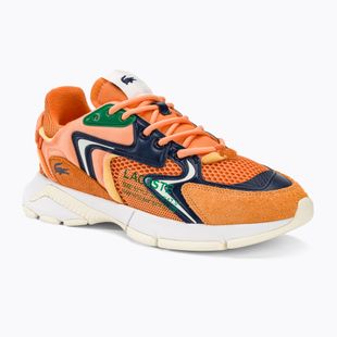 Lacoste men's shoes 47SMA0008 orange / navy