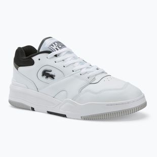 Men's shoes Lacoste Lineshot Contrasted Collar Leather white/black