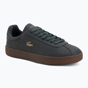 Men's shoes Lacoste Baseshot dark green/gum