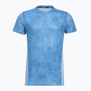 Women's running top Mizuno Premium Aero Tee parisian blue