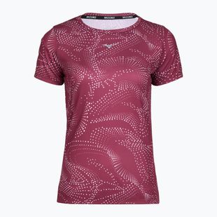 Women's running shirt Mizuno Impulse Core Graphic Tee violet quartz
