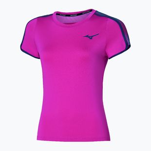 Women's T-Shirt Mizuno Frontier Tee W fuchsia purple