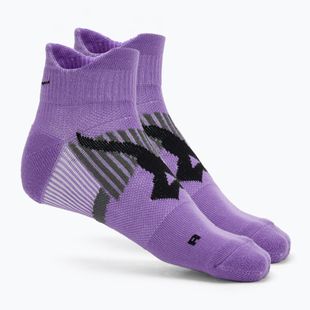Mizuno DryLite Race Mid paisley purple socks