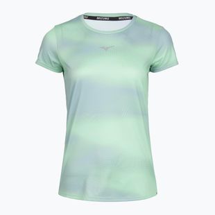 Women's running shirt Mizuno Core Graphic Tee flash mint