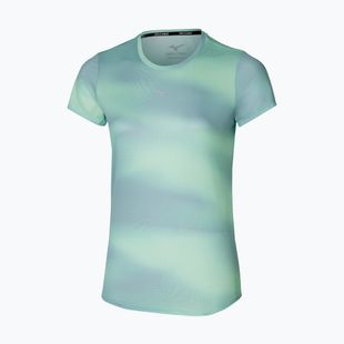 Women's running shirt Mizuno Core Graphic Tee flash mint