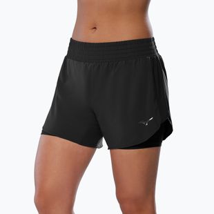 Women's running shorts Mizuno 2IN1 4.5" black
