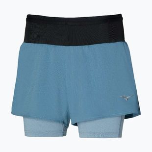 Women's running shorts Mizuno Trail ER 2IN1 citadel