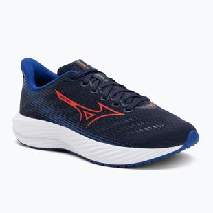 Children's running shoes Mizuno Enerzy Rider Jr peacoat/ignitionred/ reflective blue