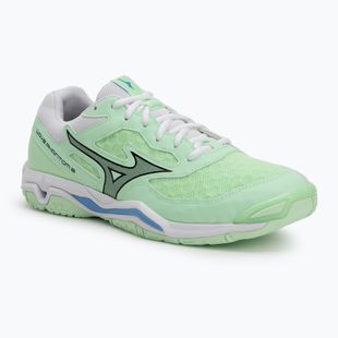 Mizuno Wave Phantom 3 neo mint / black / frontier blue handball shoes