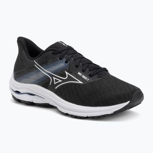 Men's running shoes Mizuno Wave Equate 9 black/white/vintage indigo