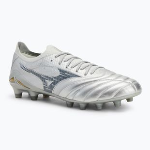 Men's football boots Mizuno Morelia Neo IV β Elite Md galaxy silver/8605C/Cool gray 3c