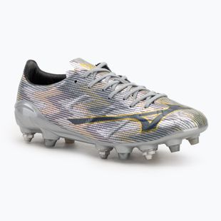 Men's football boots Mizuno α II Japan Mix galaxy silver/8605 c/gold