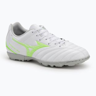 Men's football boots Mizuno Monarcida Neo III Select AS white/neon green