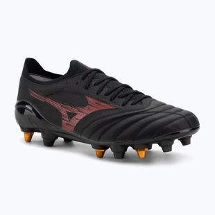 Men's Mizuno Morelia Neo IV Beta Elite Mix SG black/morelia 40th red/black football boots
