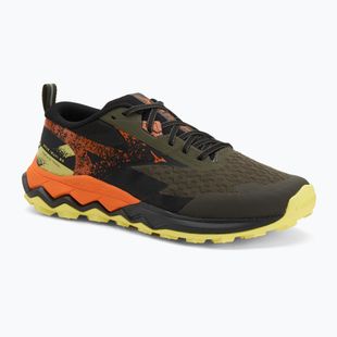 Men's running shoes Mizuno Wave Ibuki 5 grape leaf/exotic orange/lemon