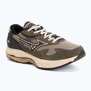 Men's shoes Mizuno Wave Rider β vintage khaki/black sand/grape leaf