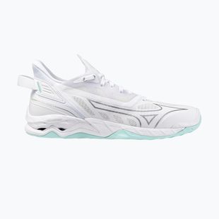 Women's handball shoes Mizuno Wave Mirage 5 white/blue tint