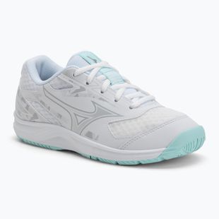Mizuno Stealth Star 3 children's shoes white/blue tint