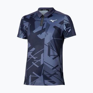 Men's Mizuno Daybreakers Shadow Polo shirt odyssey gray