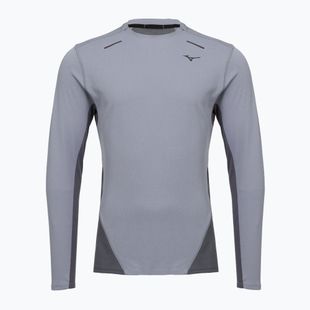 Men's running longsleeve Mizuno Tech Thermal Charge quiksilver