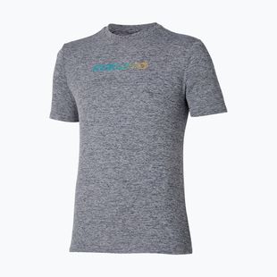 Men's Mizuno Core Tee quicksilver running shirt