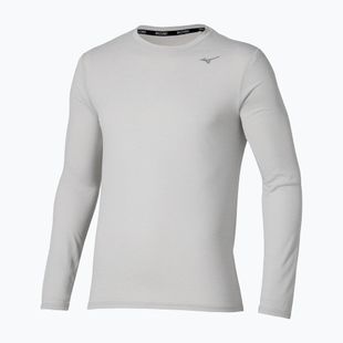 Men's Mizuno Core Impulse Tee vapor silver running longsleeve