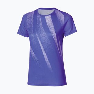Women's running shirt Mizuno Core Graphic Tee iris bloom