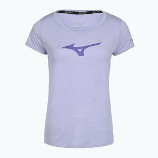 Women's running shirt Mizuno Core Runbird Tee icelandic blue