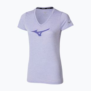 Women's running shirt Mizuno Core Runbird Tee icelandic blue