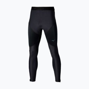 Men's running leggings Mizuno Tech Thermal Charge Long black