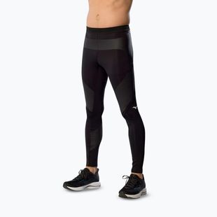 Men's running leggings Mizuno Tech Biogear Sonic Long black