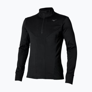 Men's Mizuno Active Warm Half Zip running longsleeve black