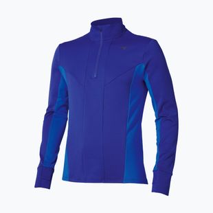 Men's running longsleeve Mizuno Active Warm Half Zip sodalite blue