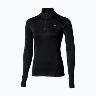 Women's running sweatshirt Mizuno Active Warm Half Zip black