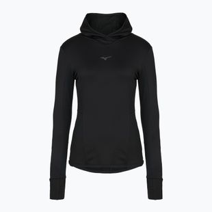 Women's running sweatshirt Mizuno Active Warm Hooded black