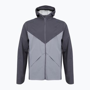 Men's running jacket Mizuno Tech Thermal Charge Hooded quiksilver