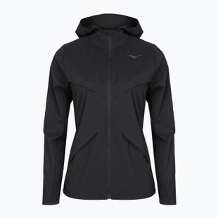 Women's running jacket Mizuno Tech Thermal Charge Hooded black