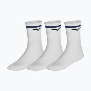 Socks Mizuno Training With Line 3 pairs white/estate blue