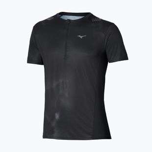 Men's running top Mizuno Trail Graphic Tee black