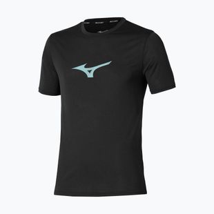 Men's running top Mizuno Core Runbird Tee black