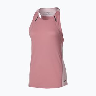 Women's running top Mizuno Active DryAeroFlow Tank Top rose elegance